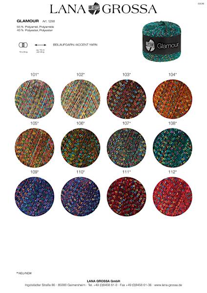Farbkarte Glamour Multicolor