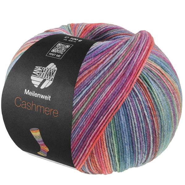 Meilenweit Cashmere 100 Inverno Farbe 124  Jade/Petrol/Türkis/Terrakotta/Fuchsia/Hellblau/Blau/Rot/Pink/Pflaume/Rotviolett