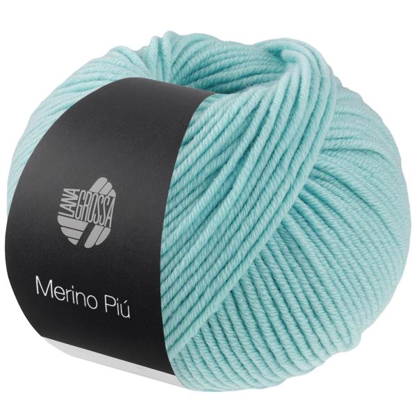 Ein Knäuel Merino Più Farbe 3 Mintgrün