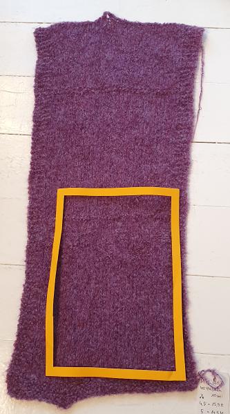 Strickprobe Milano