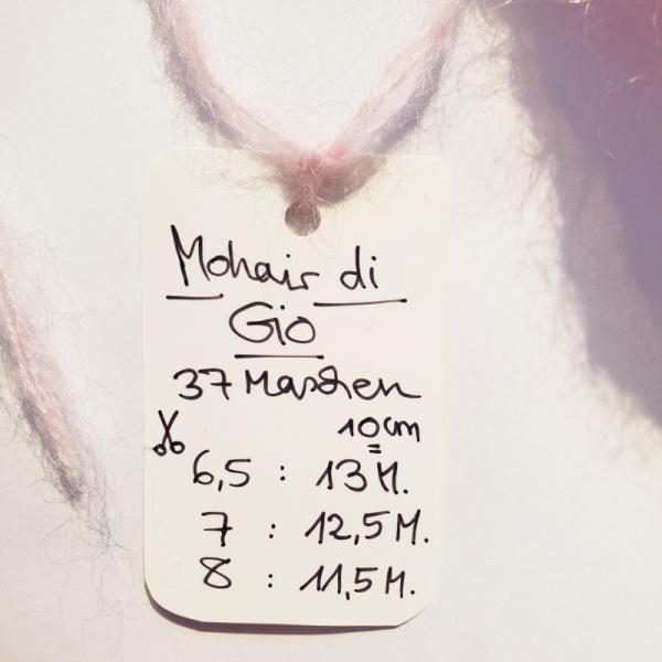 Mohair di Gio Strickprobe Info