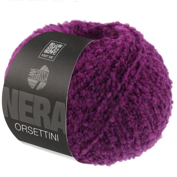 Ein Knäuel Orsettino in Farbe 2 Rotviolett