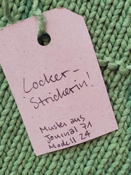 Strickprobe Tessera Info 2