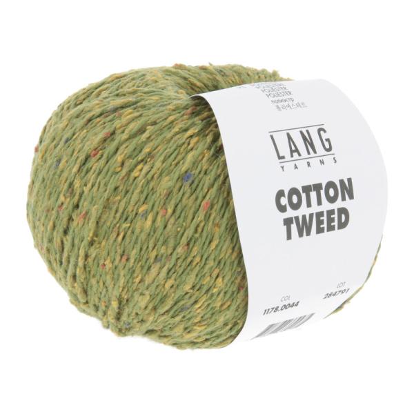 Ein Knäuel Cotton Tweed in Farbe 44, Lime