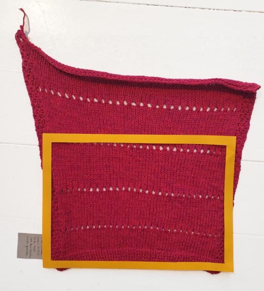 Strickprobe Duett