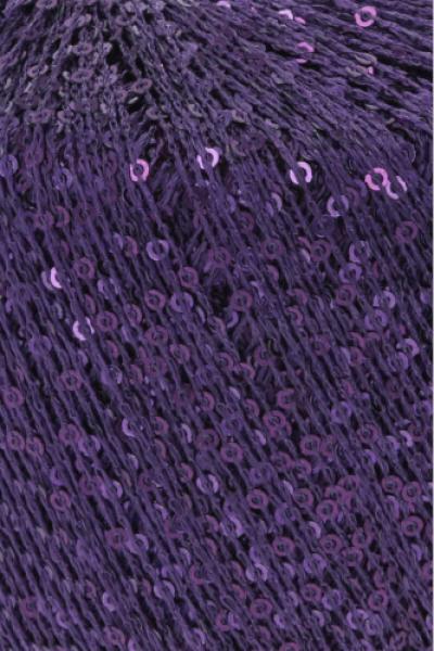 Detail von der Paillettes in der Farbe 47 Violett