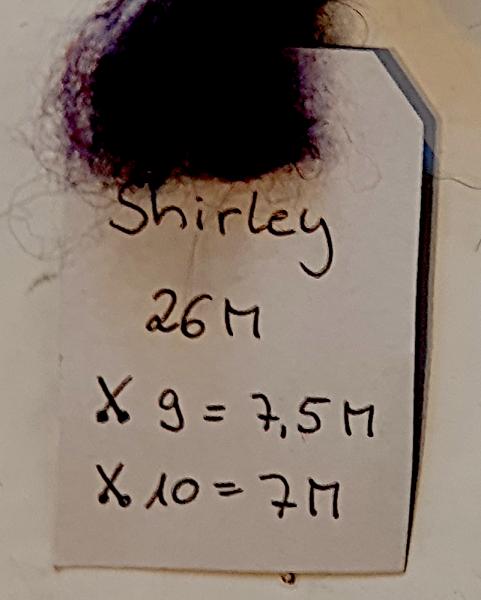 Infos zur Strickprobe Shirley