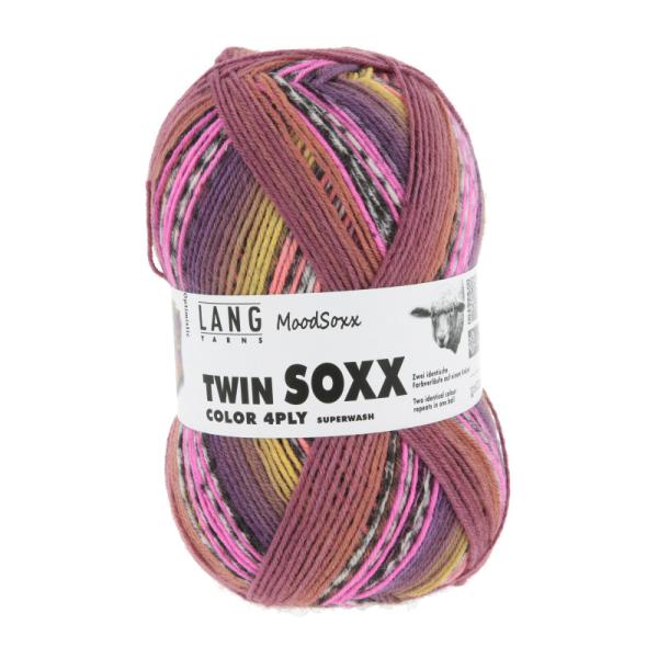 Ein Knäuel der Twin Soxx Farbe 585 - Optimistic