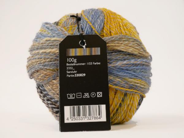 Zauberball Crazy Farbe 2332 Sanduhr