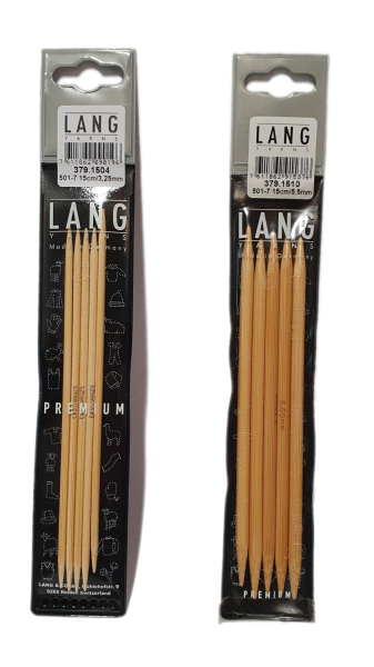 2 Packungen kurzer Bambusspiele