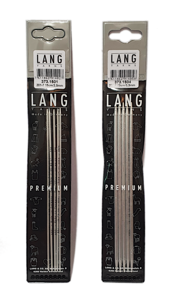 2 Packungen kurzer Aluminiumspiele